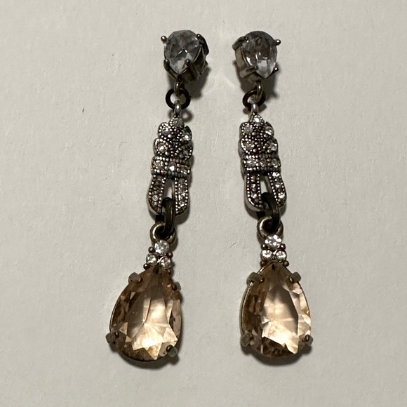 Club Monaco Statement Dangle Earrings 2inch - Picture 1 of 3